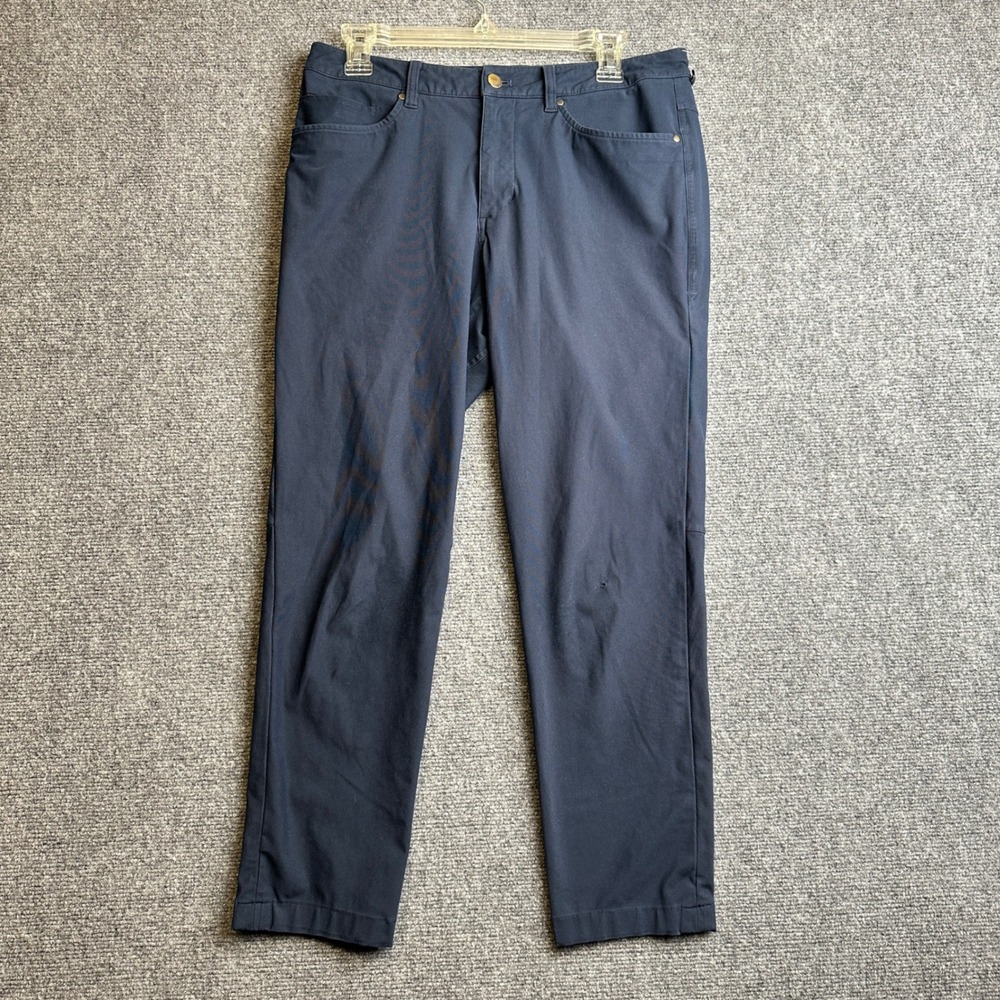 Lululemon ABC Pant Classic Mens 30 Blue‎ Chino Casual Athletic Workwear